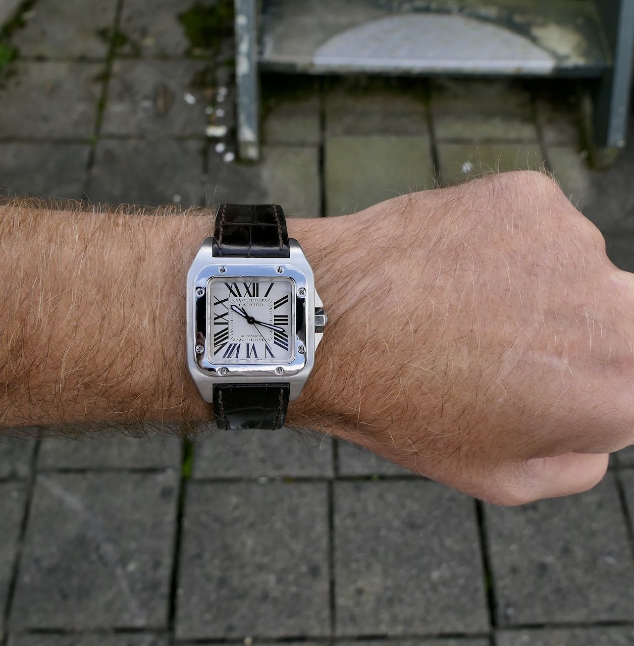 Cartier Santos 100 Medium | Juweelwinkel.nl