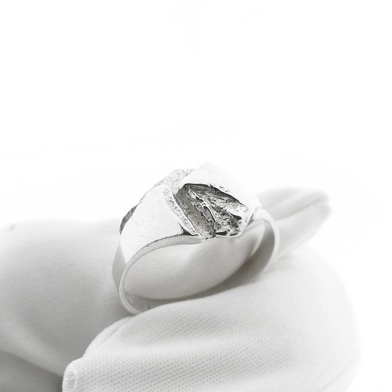 Image 7 of Silver ring; Riitta Hakala