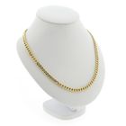 Image 3 of Gold gourmet link chain | 60.5 cm