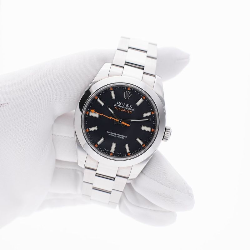 Image 12 of Rolex Milgauss 116400; Automatic Men's Watch