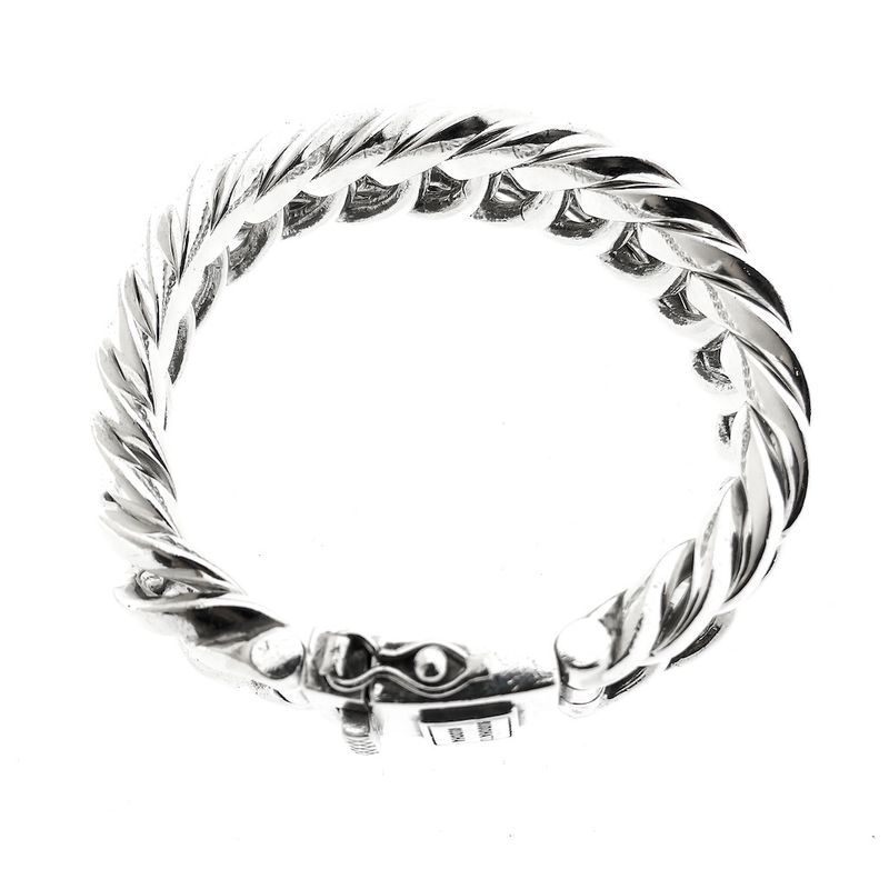 Image 3 of Silver Buddha to Buddha bracelet | 20 cm