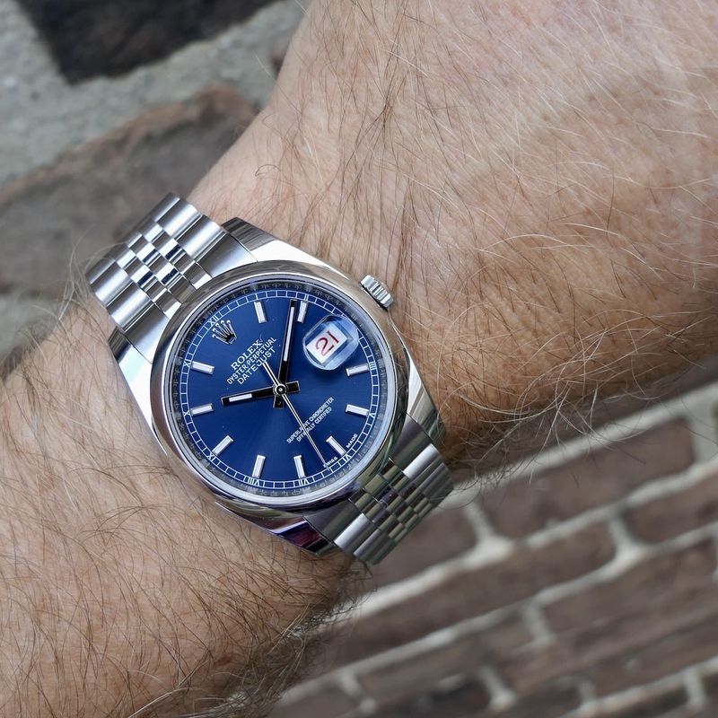 Image 10 of Rolex Datejust 36mm 'Roulette Date'; Automatic watch