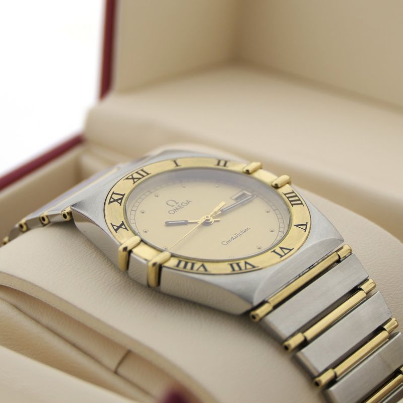 Image 19 of Omega Constellation; Goud/stalen unisex horloge
