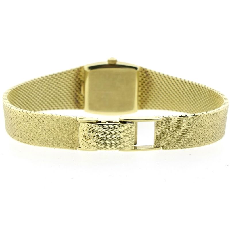 Image 14 of Omega Geneva; 14k gold women's watch