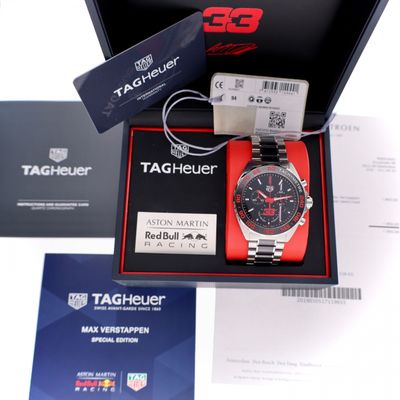 Image 2 of TAG Heuer Formula 1 'Max Verstappen Ltd.' CAZ101U.BA0843; Men's Watch
