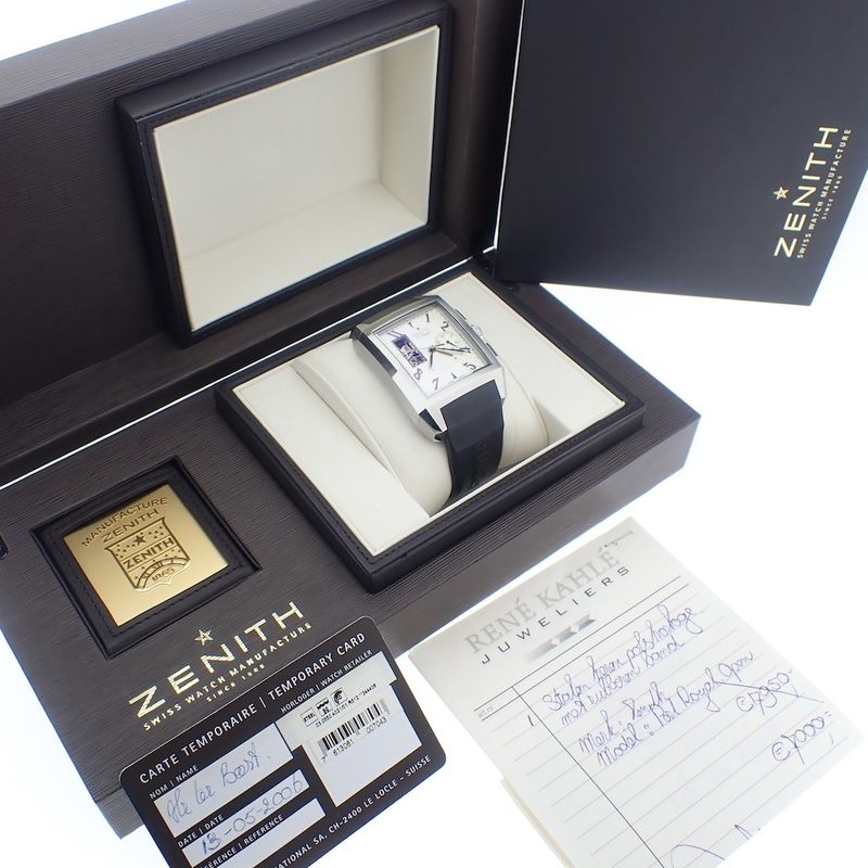 Image 15 of Zenith Grande Port Royal 'Open'; Chronograaf heren horloge