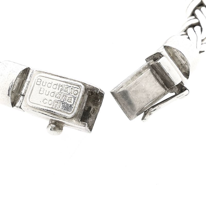 Afbeelding 7 van Zilveren Buddha to Buddha vossenstaart schakelarmband; Katja | 20 cm