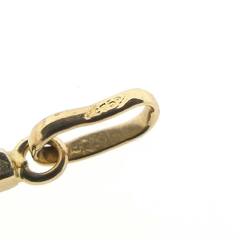 Image 8 of 18 carat gold pendant of a cross