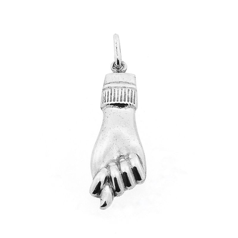 Image 3 of Silver pendant of a Figa fist