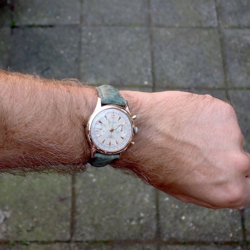 Image 4 of Belair Swiss-made Chronograph; Vintage men's watch