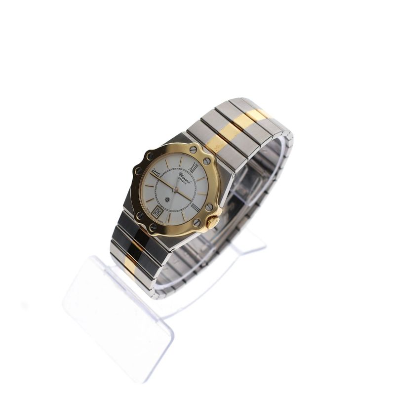 Image 3 of Chopard St. Moritz 8023; 18k. Gold/Stainless Steel Unisex Watch