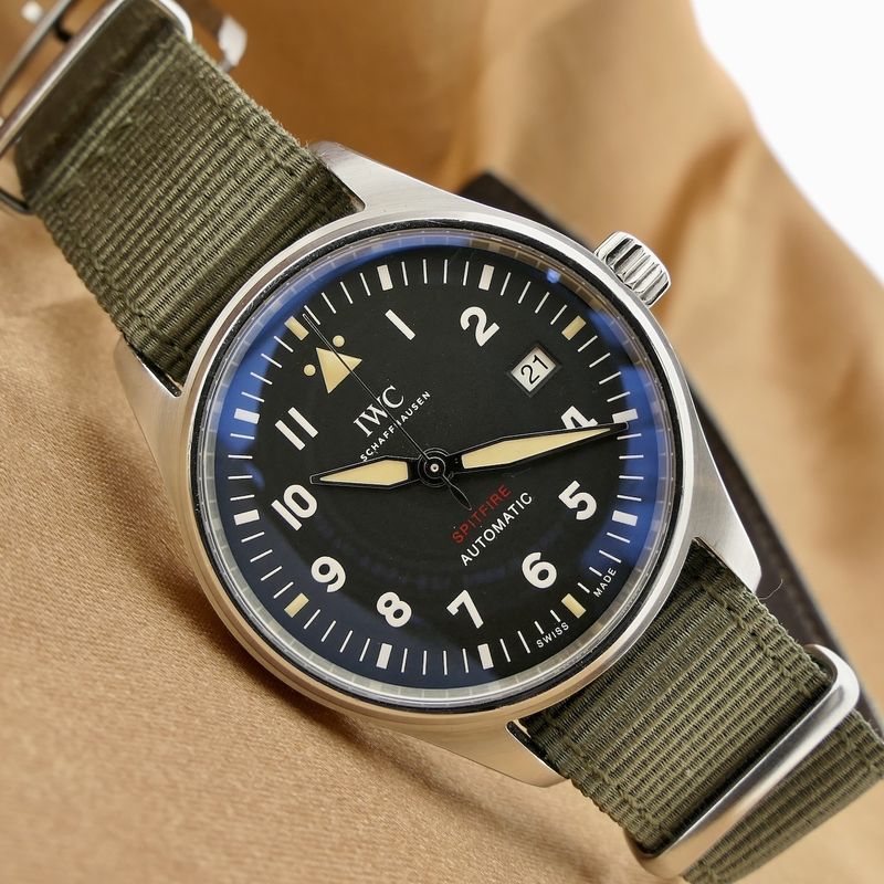 Image 14 of IWC Pilot Spitfire IW326801; Automatic men's watch