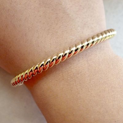 Image 2 of 8 Ct. Twisted slave bracelet | Ø 61mm