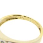 Image 4 of Two-tone gold ring with diamond; 0.02 ct.