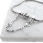 Image 2 of Pandora safety chain; Silver; Daisy | 7 cm