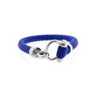 Image 5 of Omega Sailing Bracelet; Fresh Blue; Rubber; XL 23 cm