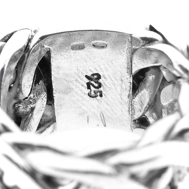 Image 4 of Silver Buddha to Buddha ring | Esther