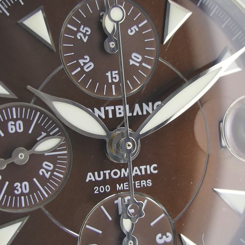 Image 5 of Montblanc Meisterstück Sport Chronograph 7034; Automatisch heren horloge