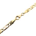 Image 7 of Two-tone gold navy link necklace