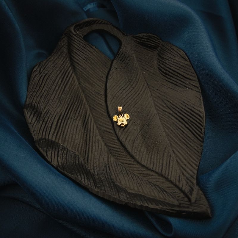 Image 2 of Gold Disney pendant; Mickey Mouse