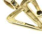 Image 8 of 9 carat abstract pendant with diamond; 0.01 ct.