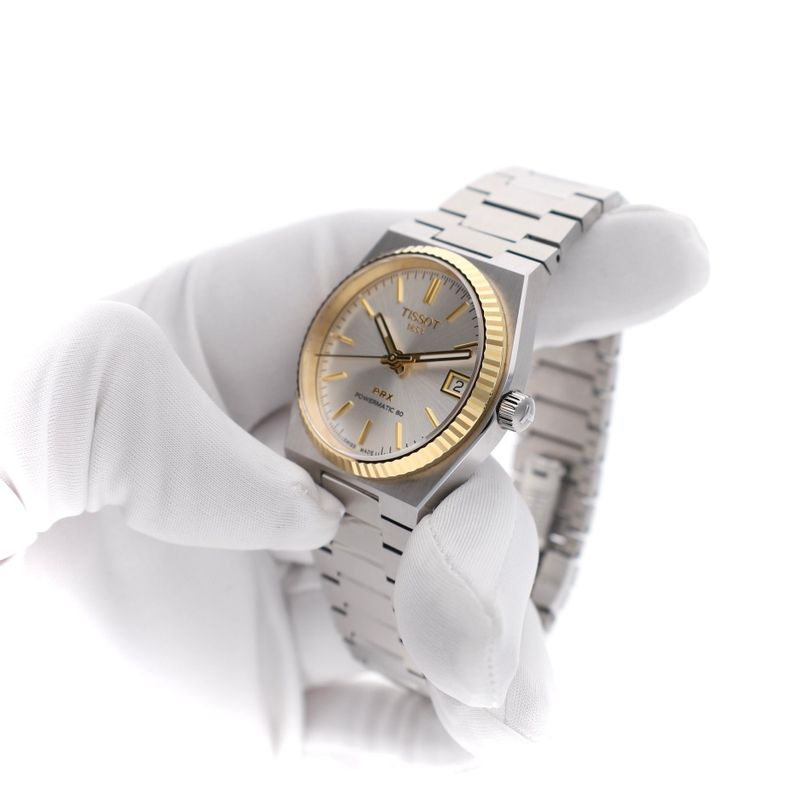 Image 9 of Tissot PRX Powermatic 80 Automatic Steel & 18k Gold Watch