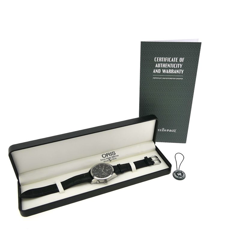 Image 4 of Oris Classic Worldtimer XXL 7513; Automatisch heren horloge met GMT