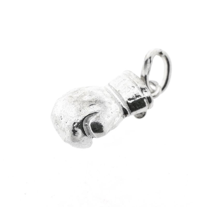 Image 1 of Silver charm; Boxing glove