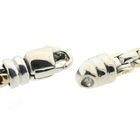 Image 6 of Two-tone gold anchor link necklace | 45.5 cm