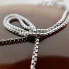 Image 5 of Silver necklace with fixed pendant | 39 cm