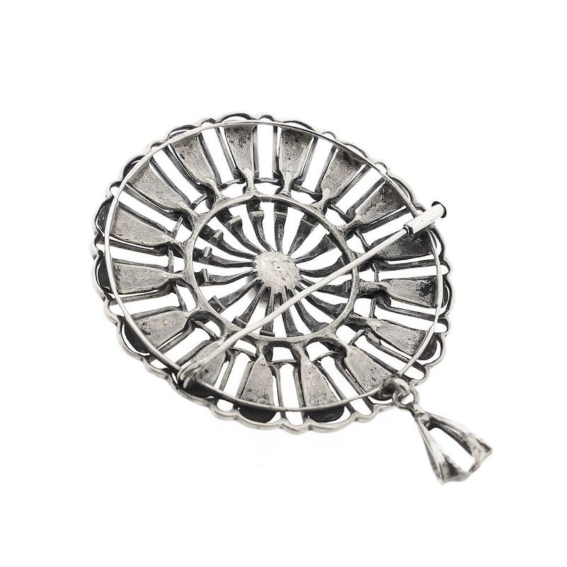 Image 11 of Silver Etruscan Brooch/Pendant