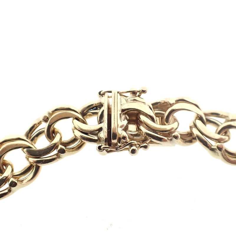 Image 6 of Golden Prince of Wales link bracelet