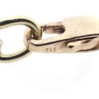 Image 6 of Tricolor gold men's necklace.