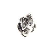 Pandora charm; Silver; Rabbit