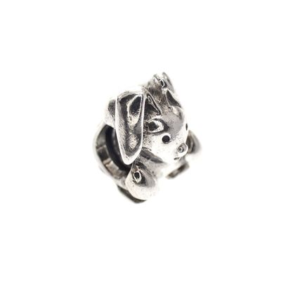 Image 1 of Pandora charm; Silver; Rabbit