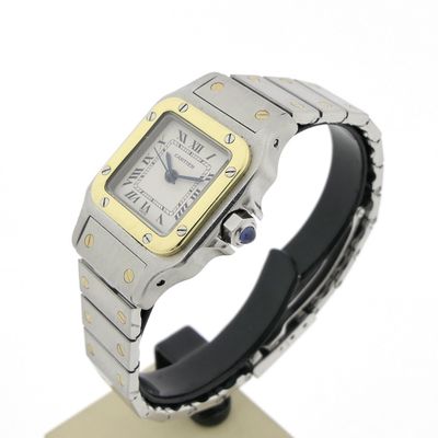 Image 2 of Cartier Santos Galbee; Automatic ladies watch