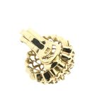 Image 5 of Vintage gold clip-on earrings