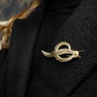 Image 2 of Vintage gold brooch; Insect