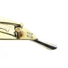 Image 5 of Two-tone gold brooch of a leaf with pearl