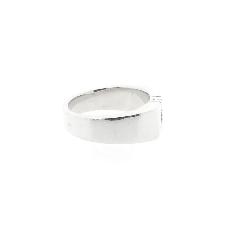Image 5 of Silver ring with zirconia
