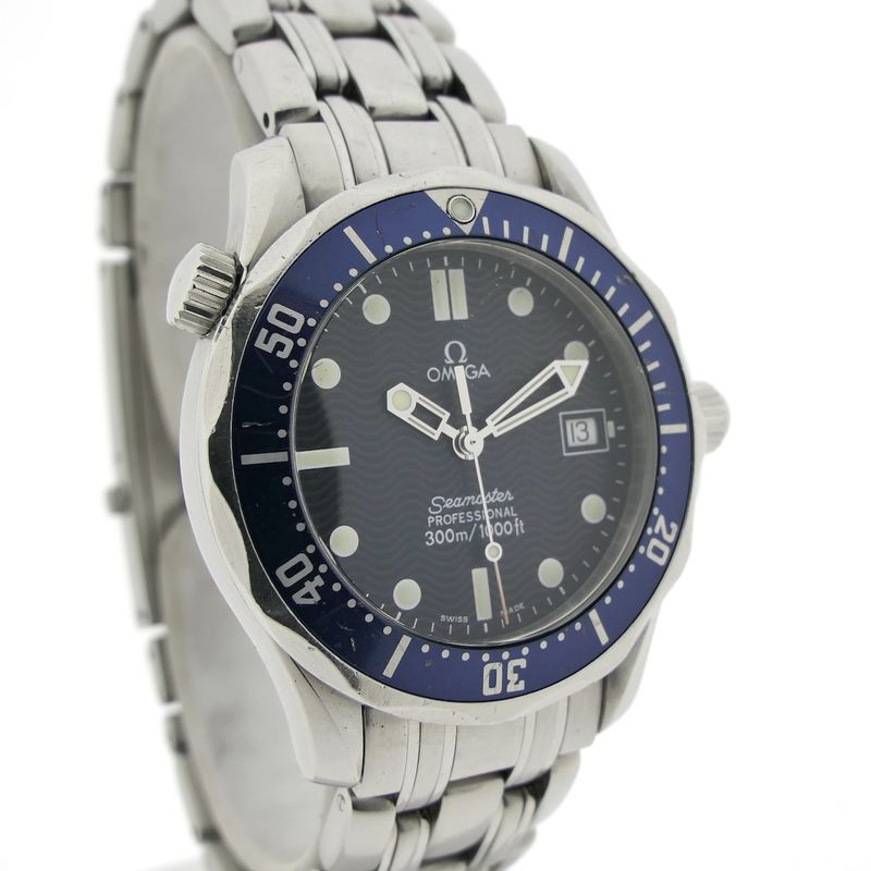 Image 3 of Omega Seamaster 300m 'James Bond' 2561.80.00; Men's diving watch