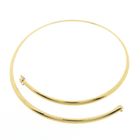 Image 8 of Gold Omega link necklace | 43 cm
