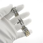 Image 17 of Cartier Cougar 187904; 18k gold/steel unisex watch