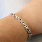 Image 7 of White gold fantasy link bracelet