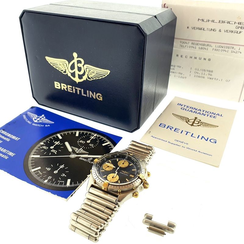 Image 2 of Breitling Chronomat; Chronograph men's watch
