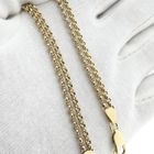 Image 11 of Gold double jasseron link bracelet