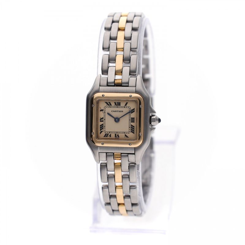 Image 14 of Cartier Panthère '1-Row' 66921; Vintage Women's Watch (Full Set '88)