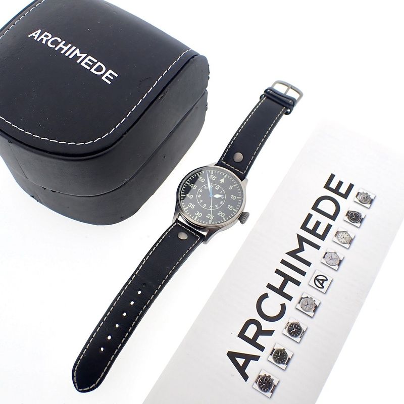 Image 4 of Archimede Pilot B-Uhr; Automatic pilot's watch