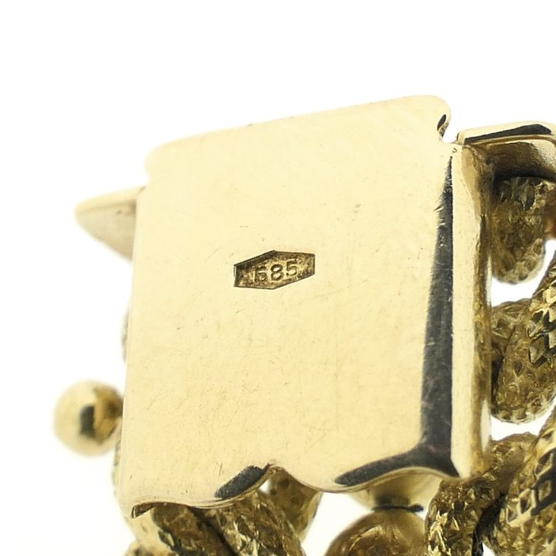 Image 6 of Golden fantasy link bracelet | 18 cm