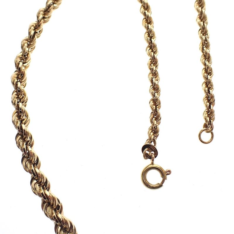 Image 3 of Golden twisted necklace